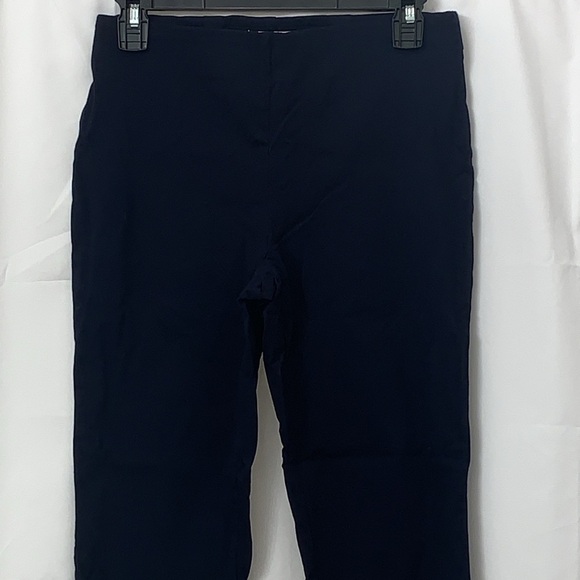 Women’s Talbots Navy Pull On Pants Size 4P EUC - Picture 3 of 6